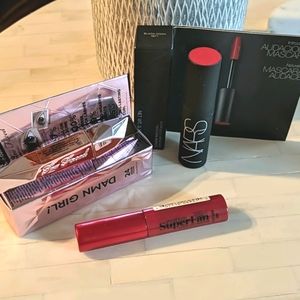 NWT NARS, Too Faced & Smashbox Mini Mascaras